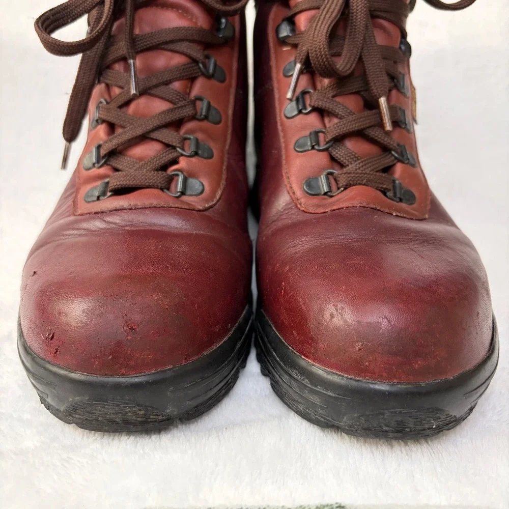 VASQUE Leather Skywalk Sundowner Hiking Boots Gore-Tex Mens 10.5 Brown 7935 VTG